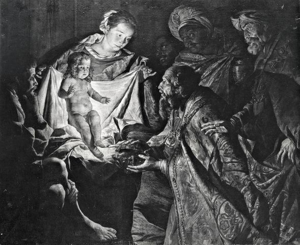 A. C. Cooper — Stomer Matthias - sec. XVII - Adorazione dei Re Magi — insieme